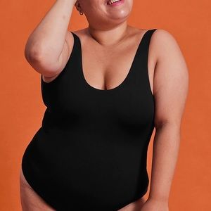 Girlfriend Collective Whidbey One Piece in Black